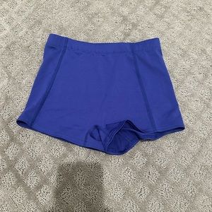 Kids Royal Blue Booty Shorts